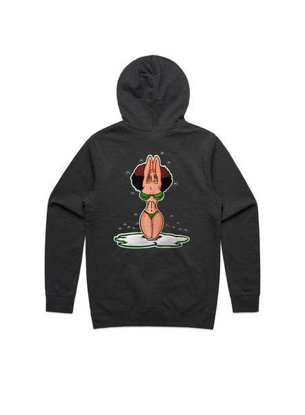 atl1996 Limited Edition 'Lady Lava' Glow In The Dark Hoodie
